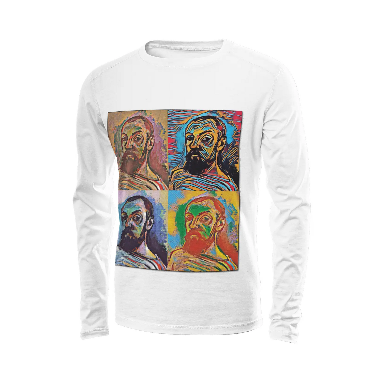 White long sleeve t-shirt - The prophecy - Henri Matisse Printy6