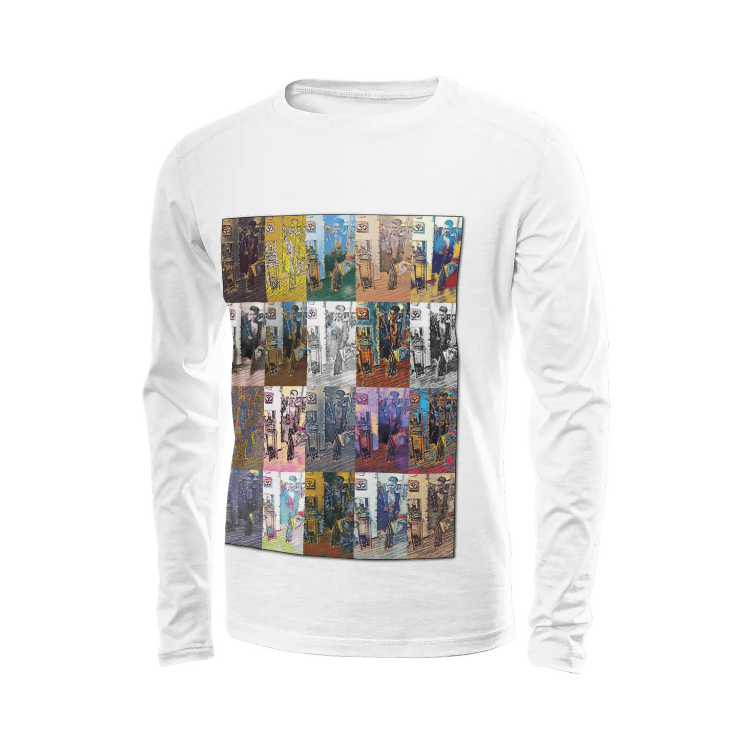 White long sleeve t-shirt - The prophecy - Hollywood Star Genesis Printy6