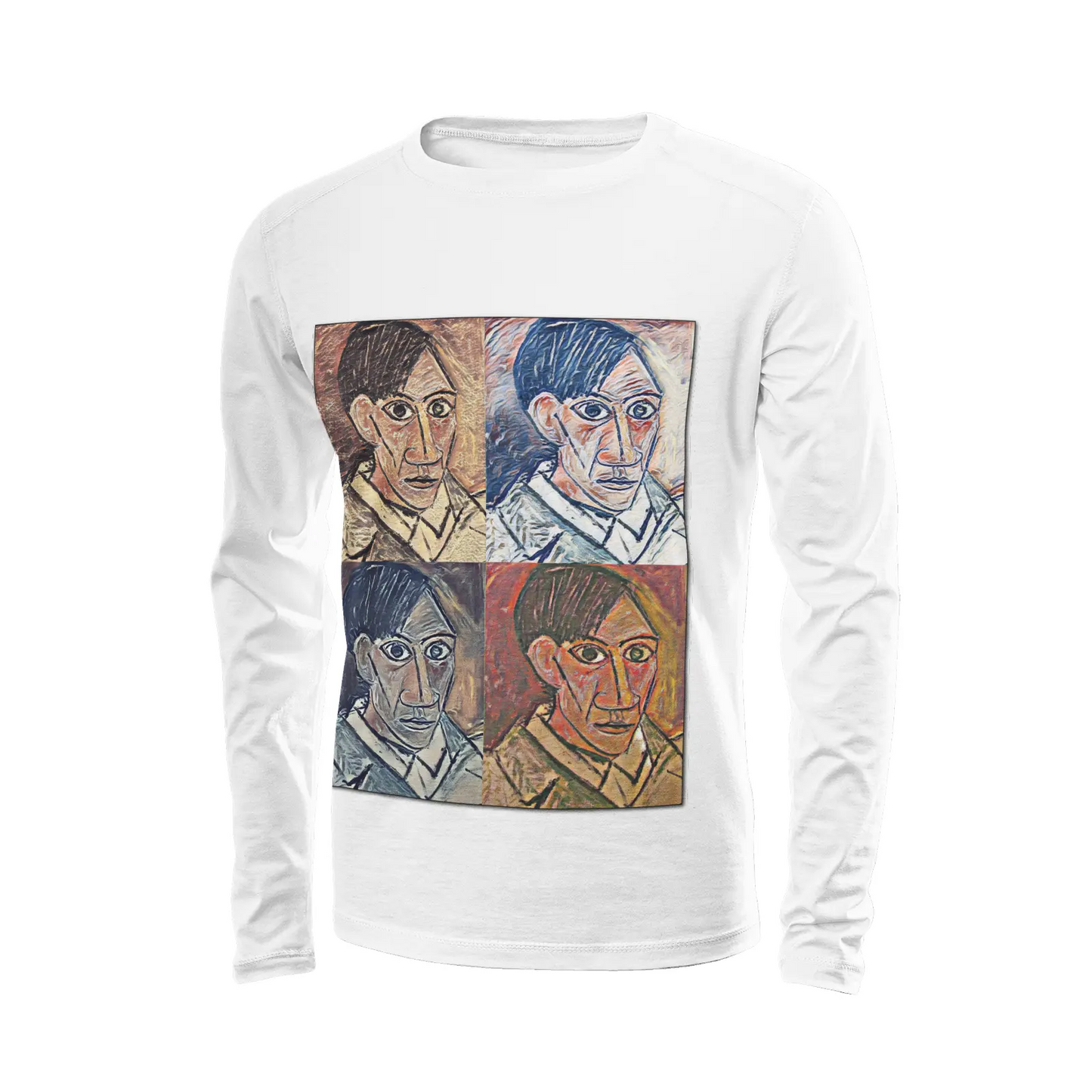 White long sleeve t-shirt - The prophecy - Pablo Picasso Printy6