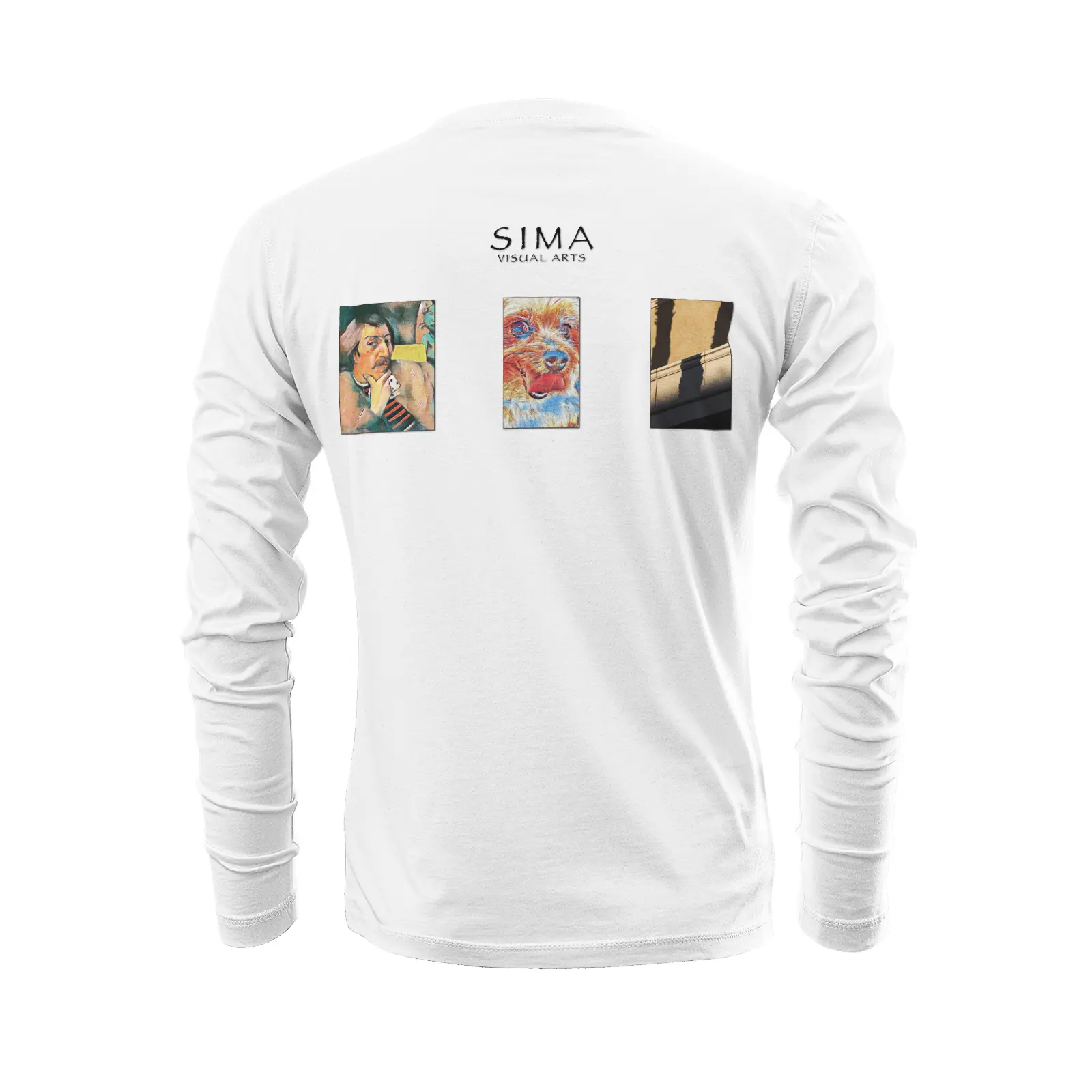 White long sleeve t-shirt - The prophecy - Paul Gauguin Printy6