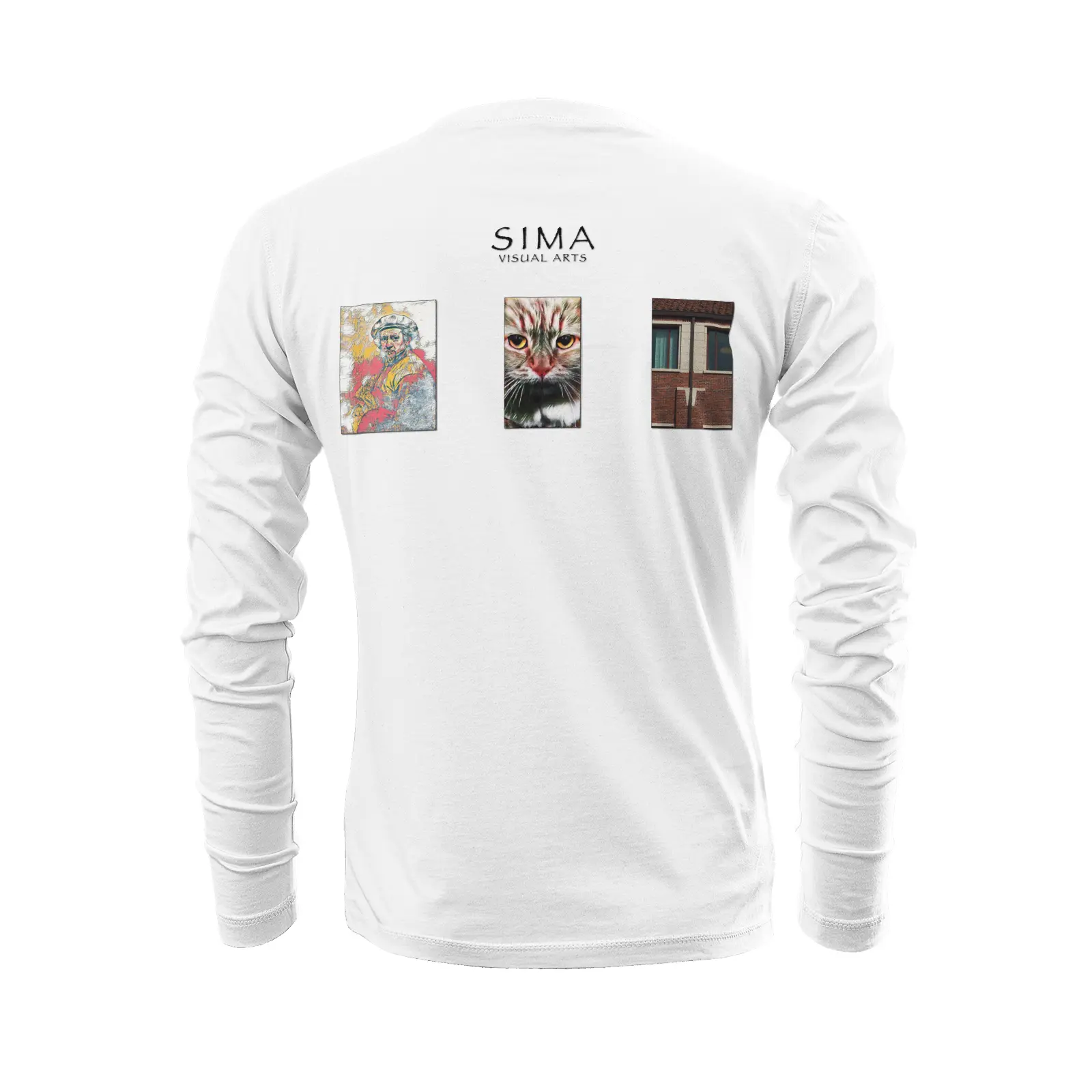 White long sleeve t-shirt - The prophecy - Rembrandt Van Rijn Printy6