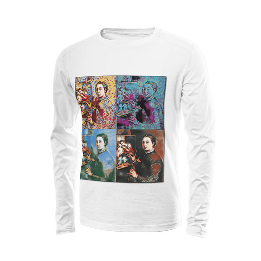 White long sleeve t-shirt - The prophecy - Sofonisba Anguissola Printy6