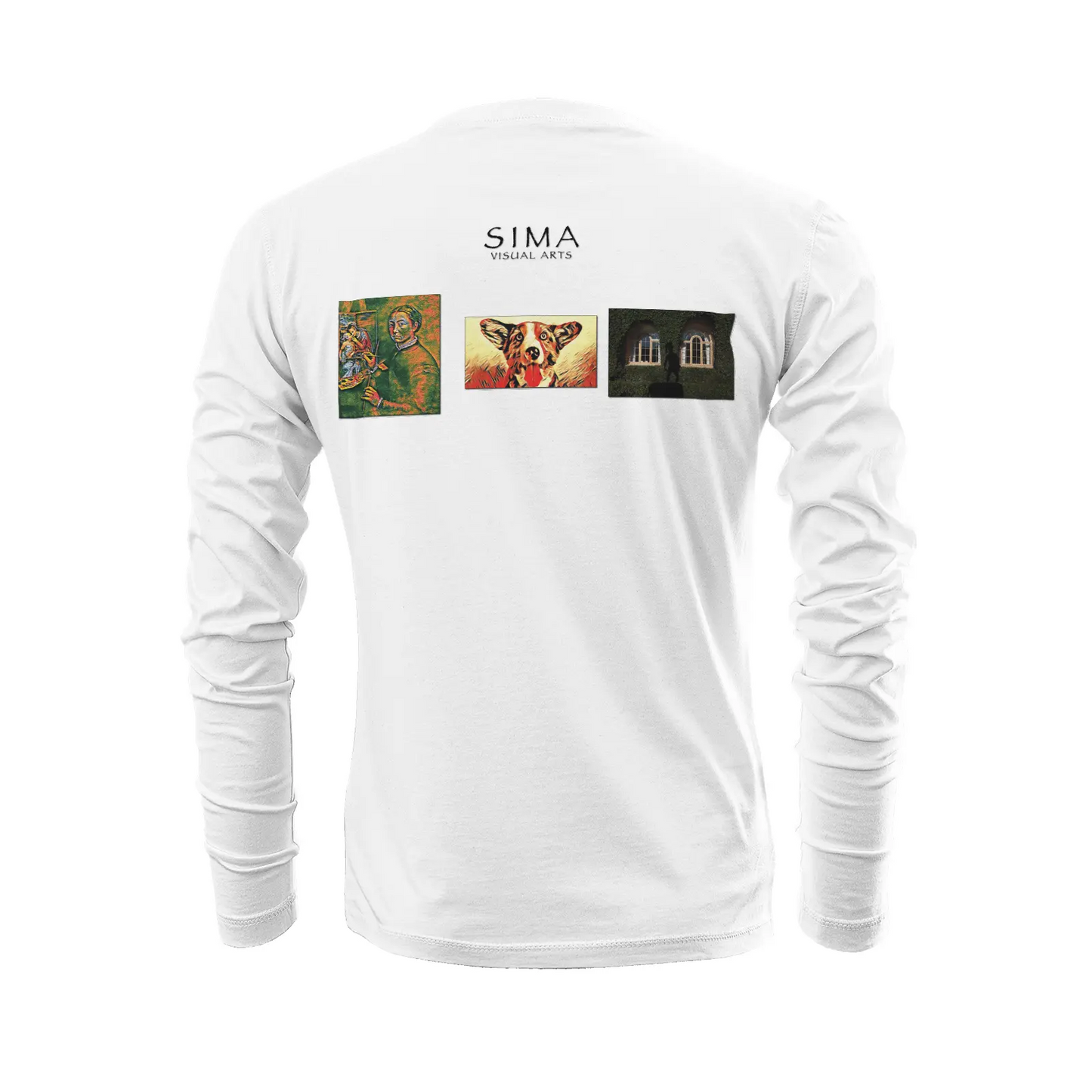 White long sleeve t-shirt - The prophecy - Sofonisba Anguissola Printy6