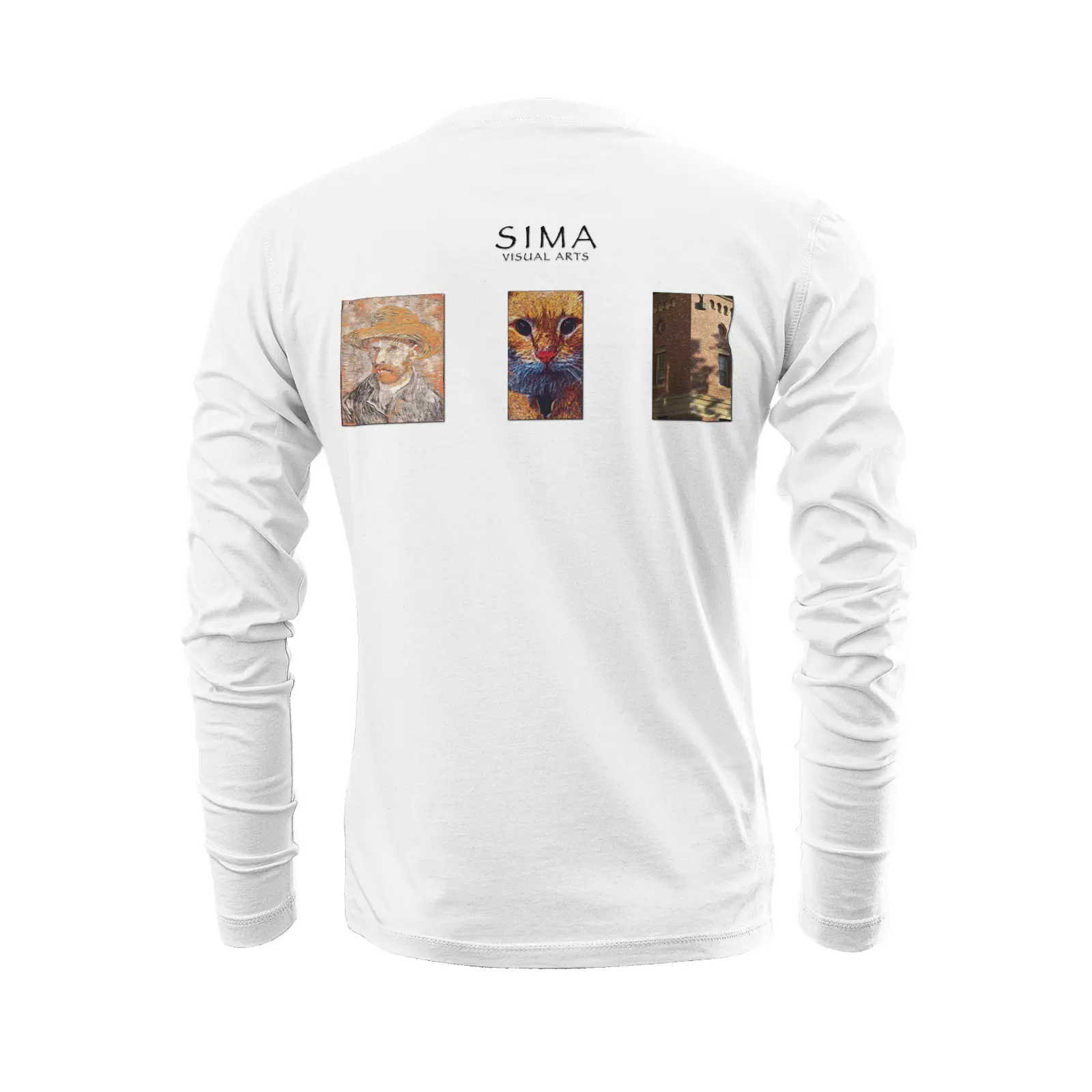 White long sleeve t-shirt - The prophecy - USC Printy6