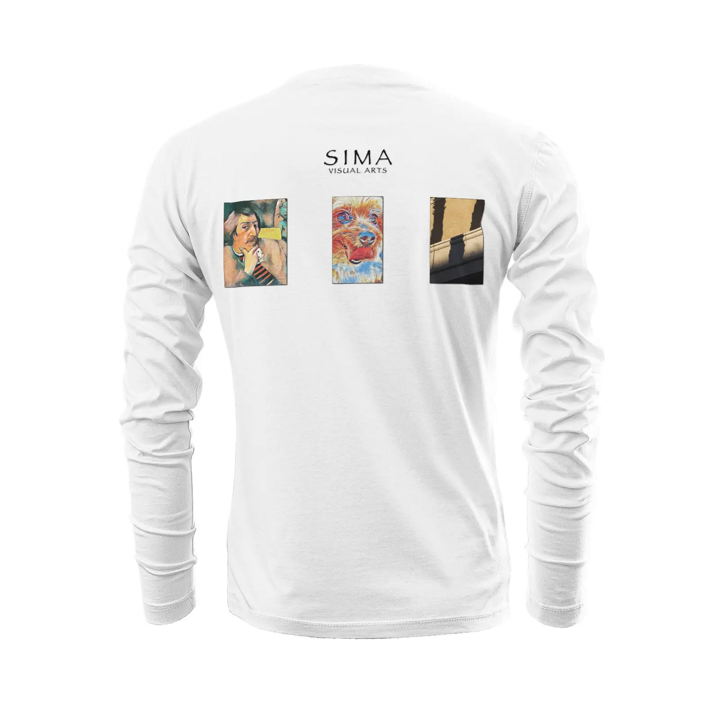 White long sleeve t-shirt - The prophecy - USC Printy6