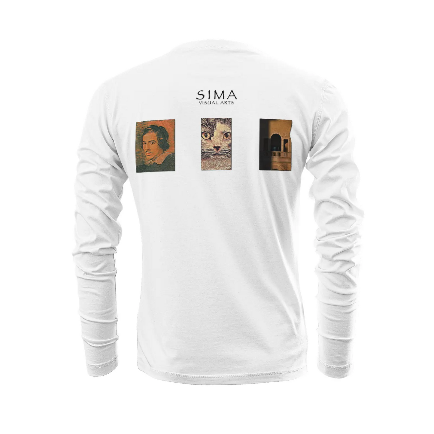 White long sleeve t-shirt - The prophecy - USC Printy6