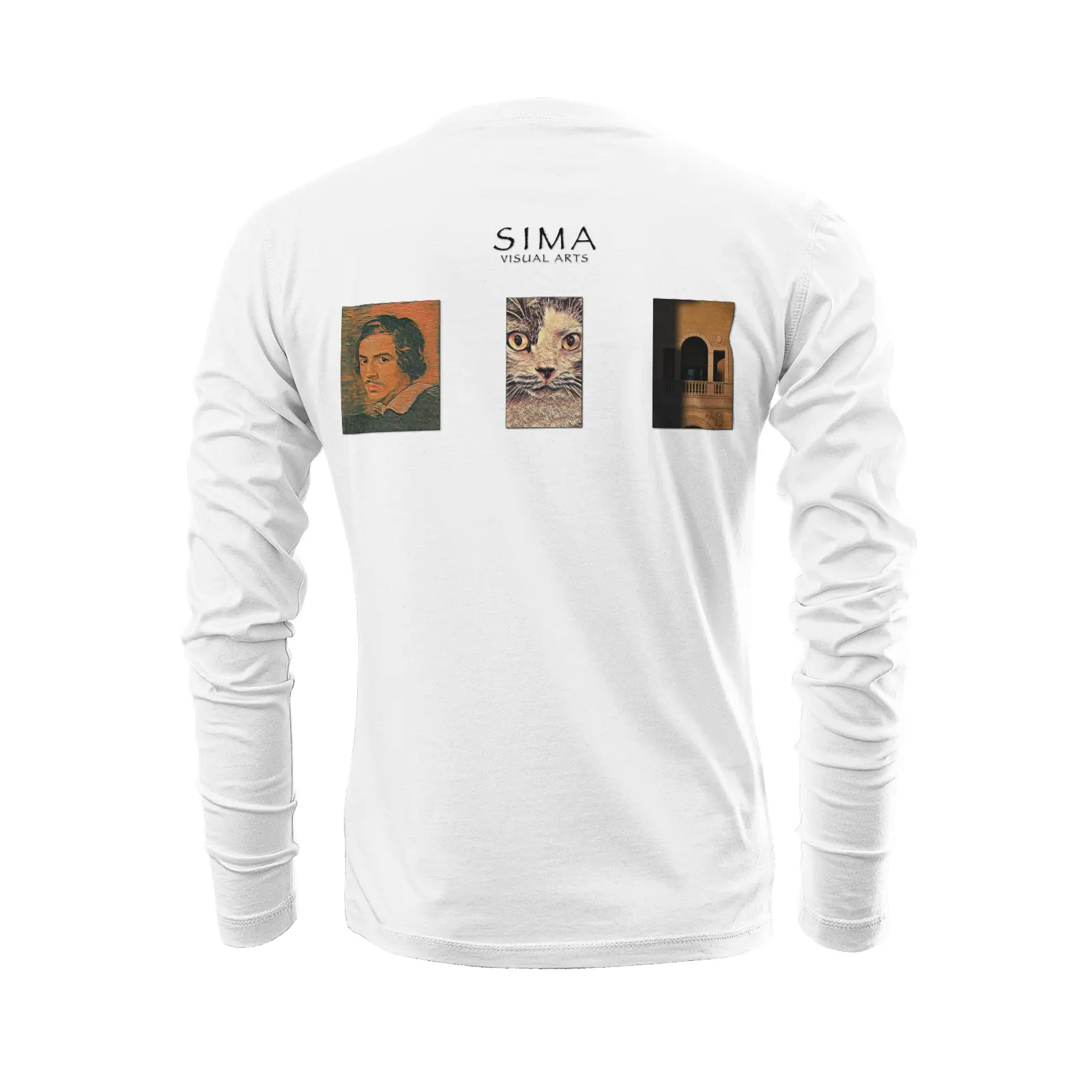 White long sleeve t-shirt - The prophecy - USC Printy6