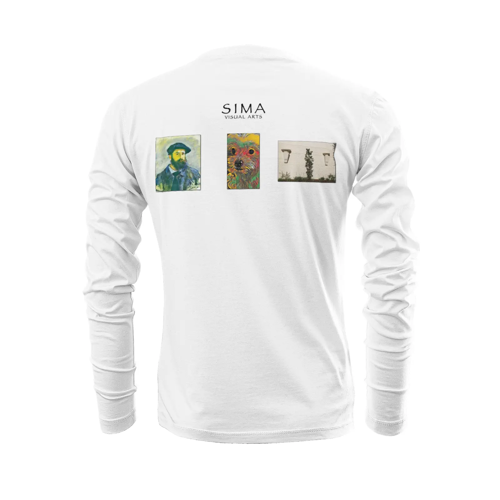 White long sleeve t-shirt - The prophecy - USC Printy6