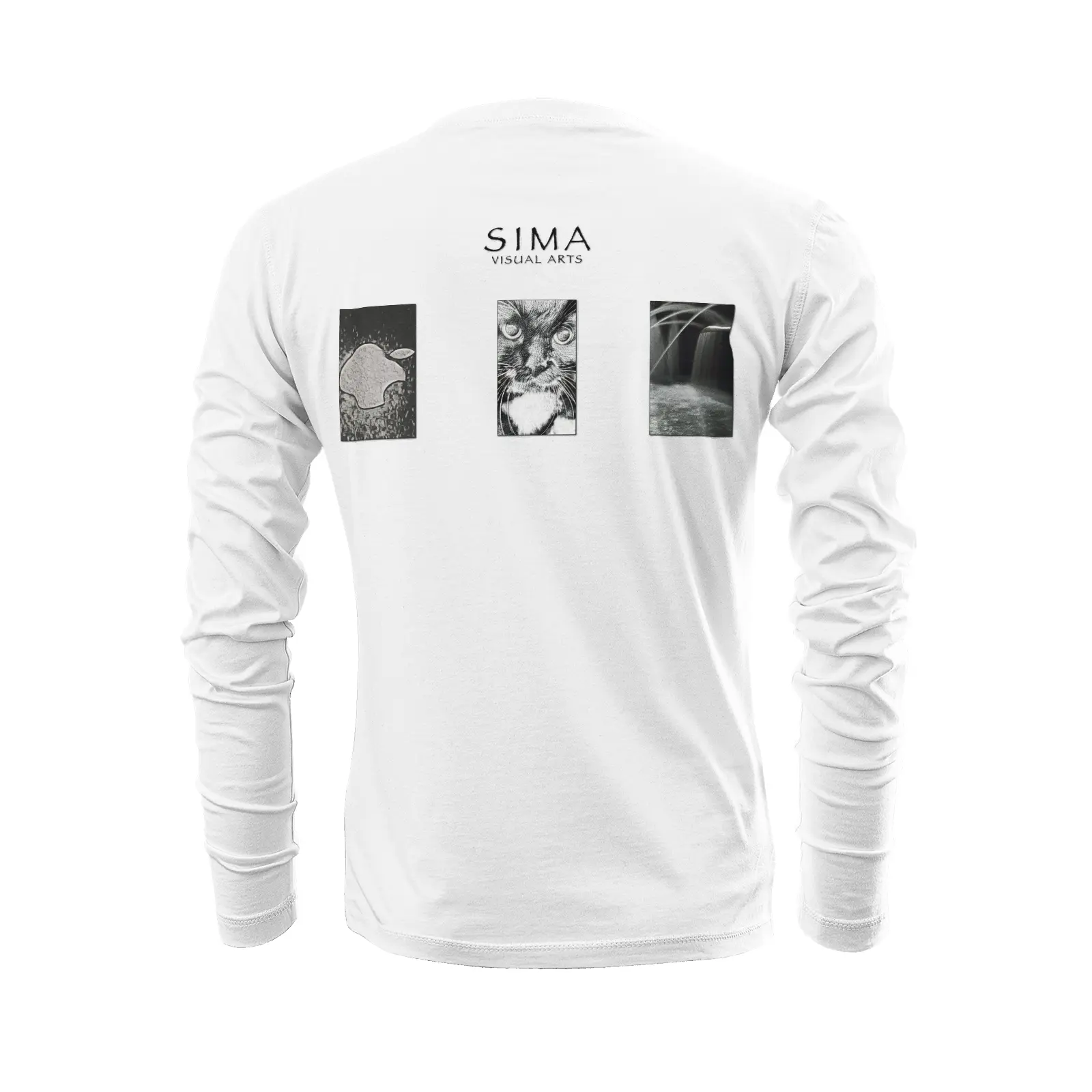 White long sleeve t-shirt - The prophecy - USC Printy6