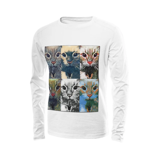 White long sleeve t-shirt - The prophecy Printy6