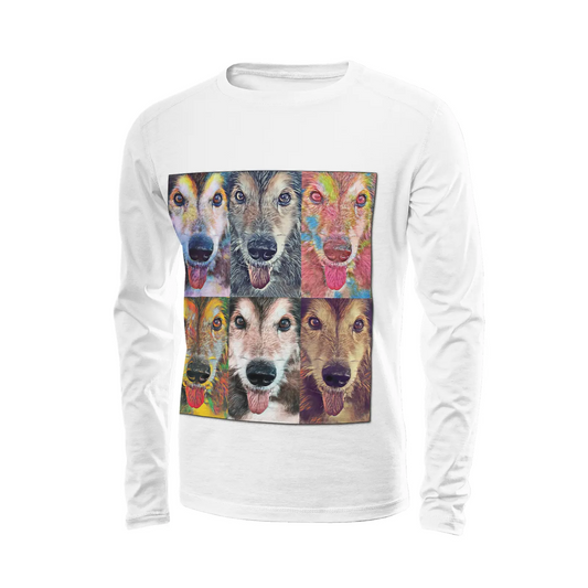 White long sleeve t-shirt - The prophecy Printy6
