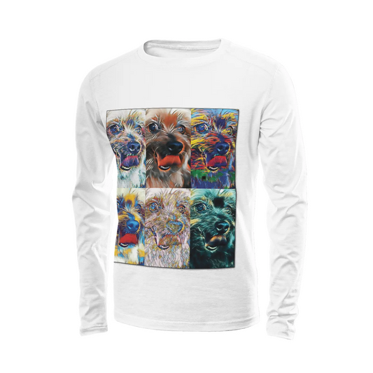 White long sleeve t-shirt - The prophecy Printy6