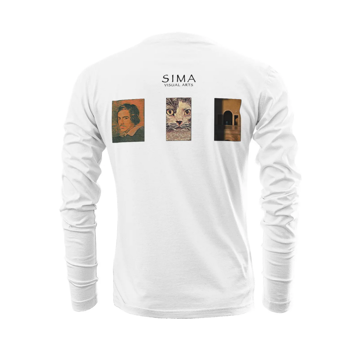 White long sleeve t-shirt - The prophecy Printy6