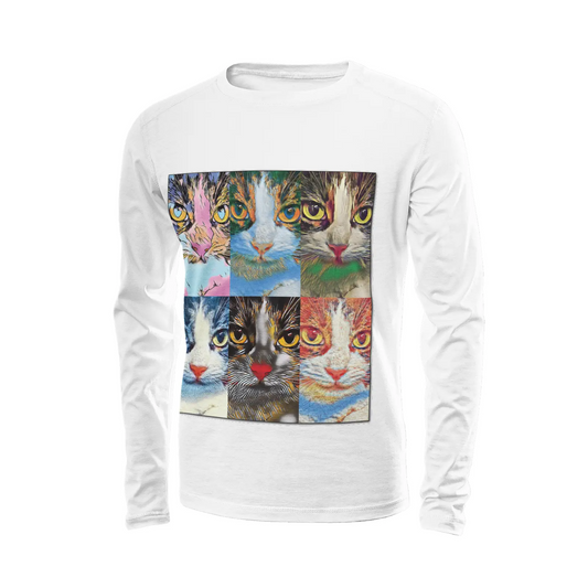 White long sleeve t-shirt - The prophecy Printy6