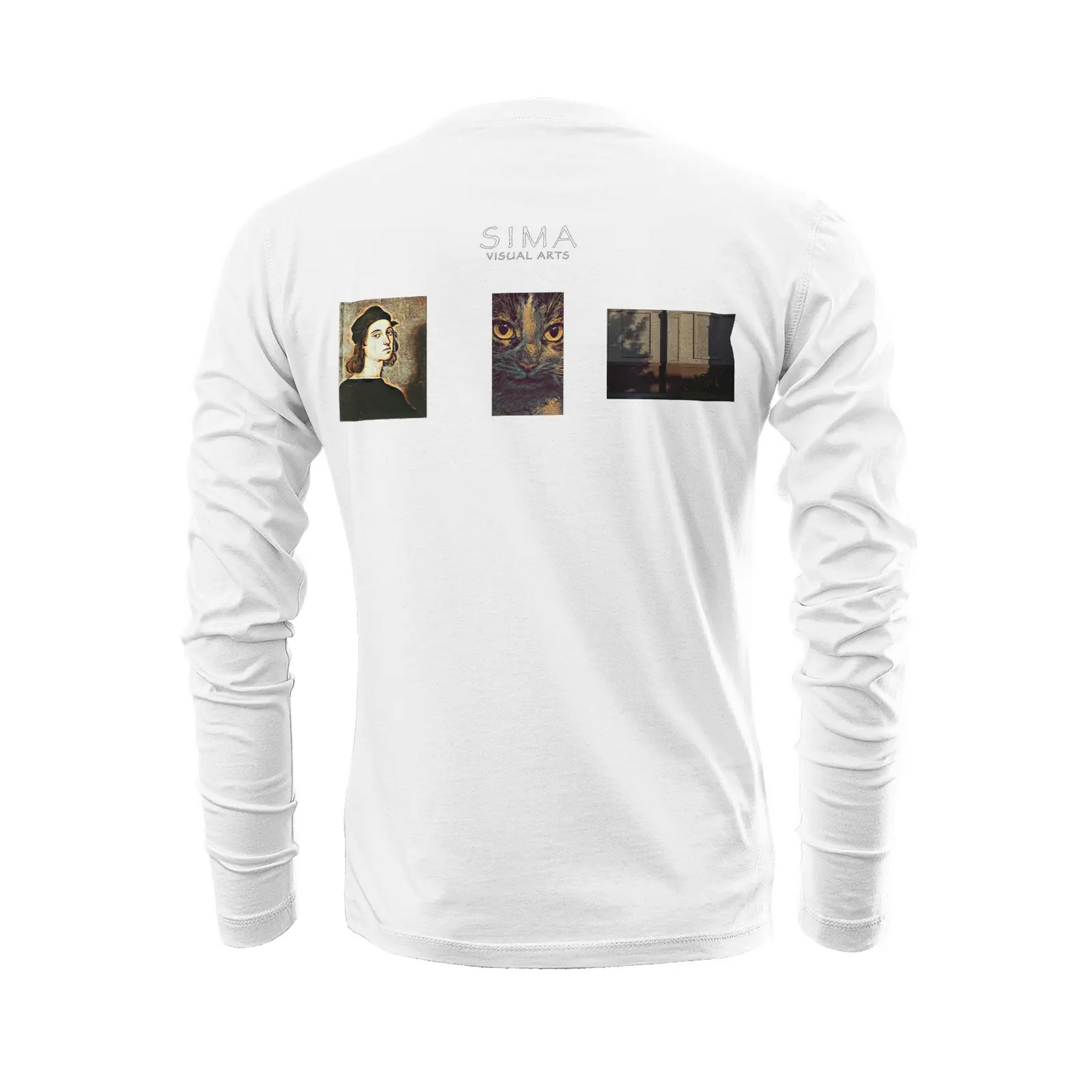 White long sleeve t-shirt - The prophecy Printy6
