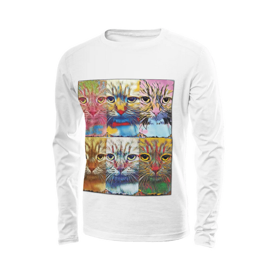 White long sleeve t-shirt - The prophecy Printy6