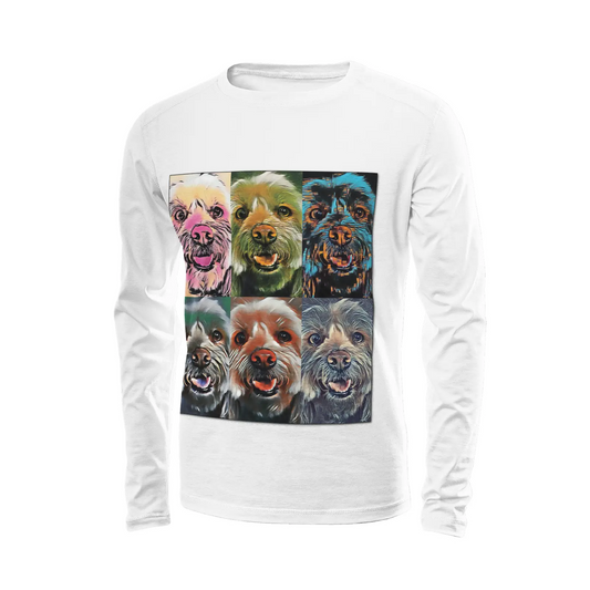 White long sleeve t-shirt - The prophecy Printy6