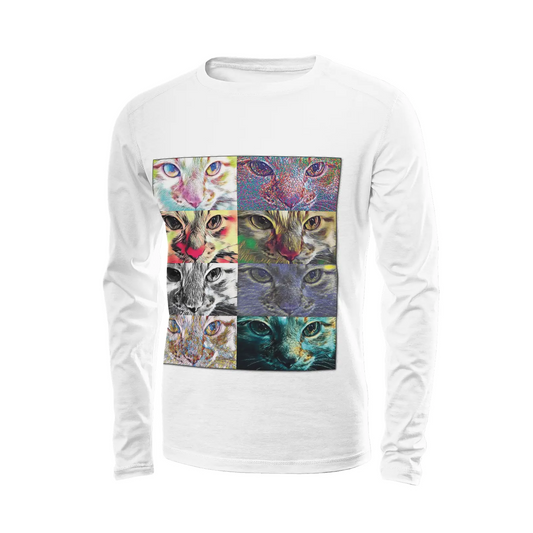 White long sleeve t-shirt - The prophecy Printy6