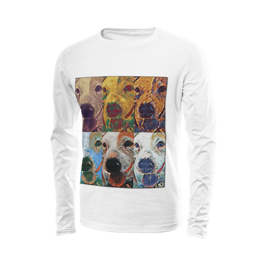 White long sleeve t-shirt - The prophecy Printy6