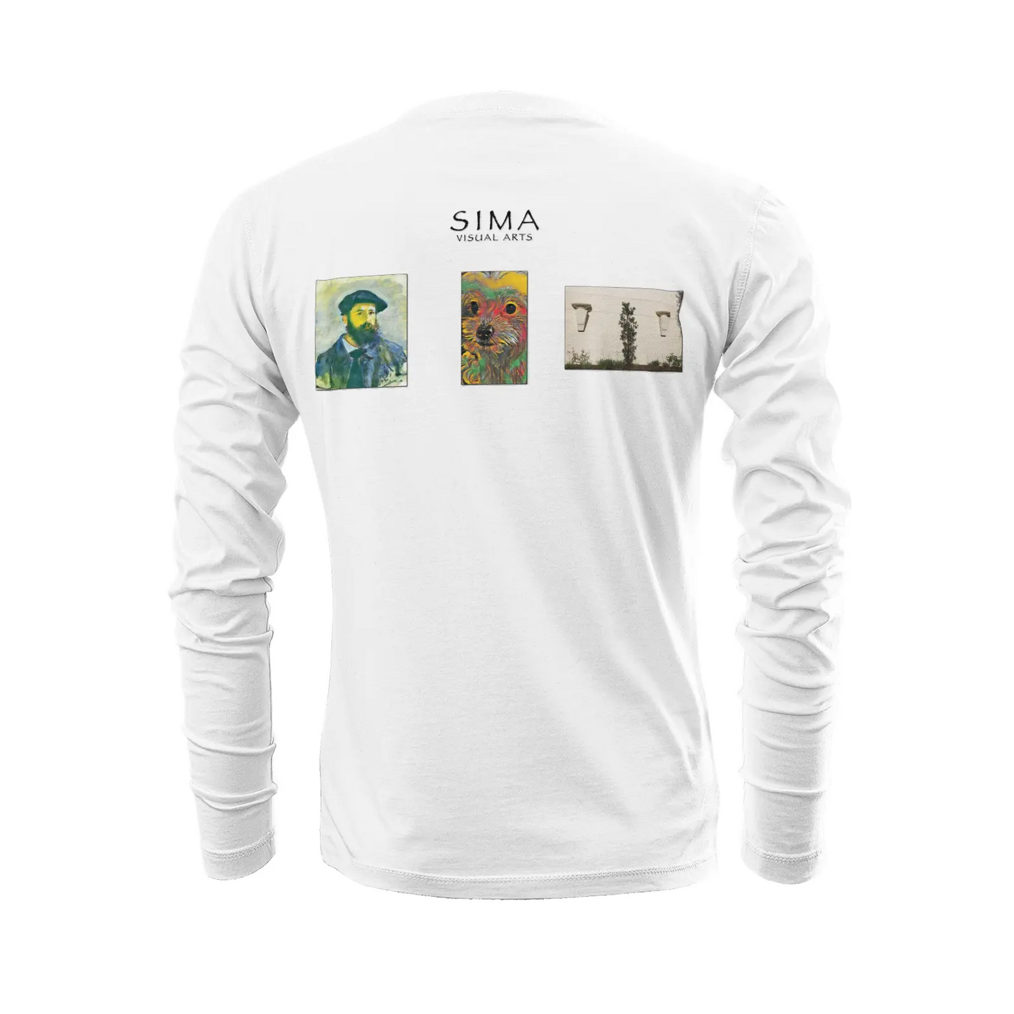 White long sleeve t-shirt - The prophecy Printy6