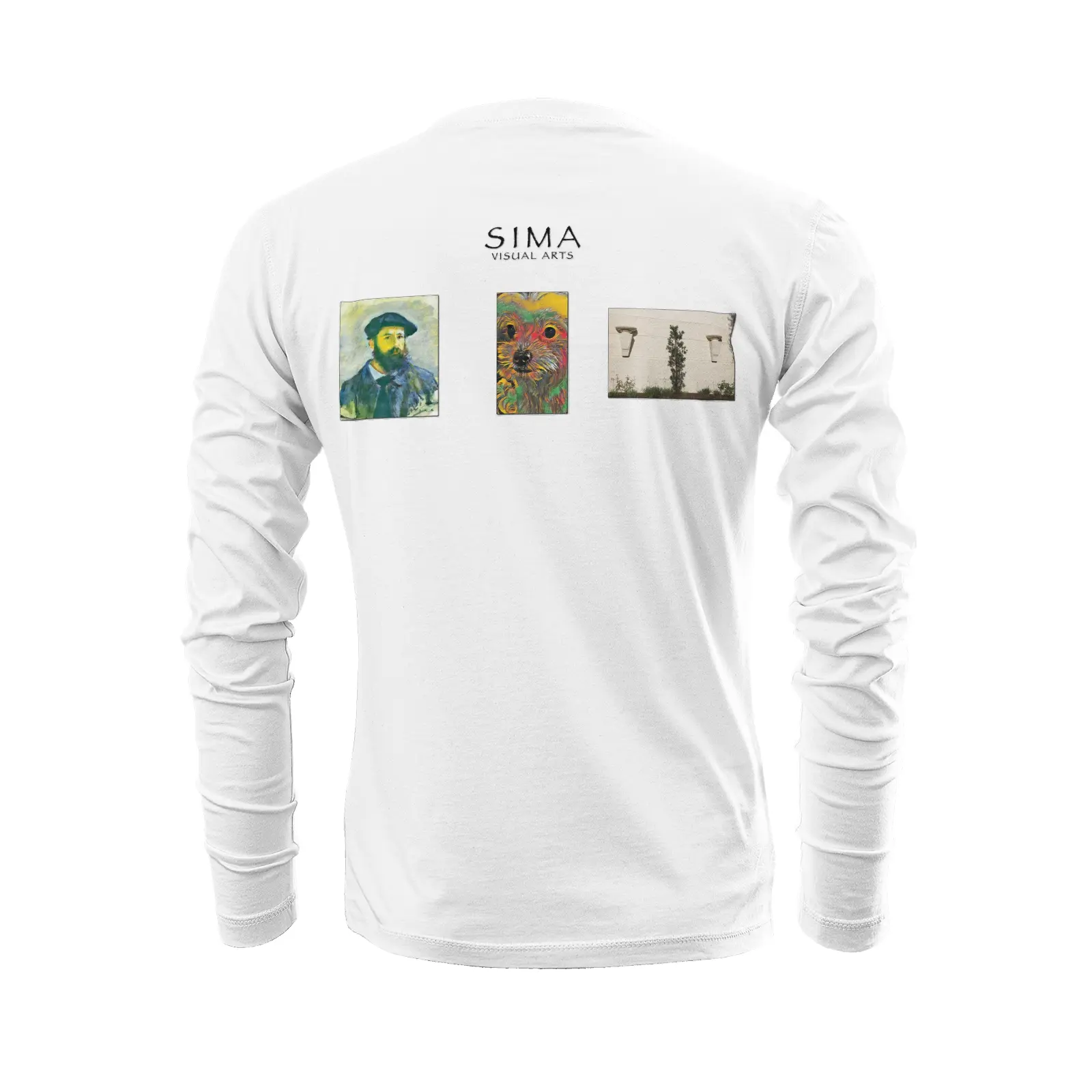White long sleeve t-shirt - The prophecy Printy6