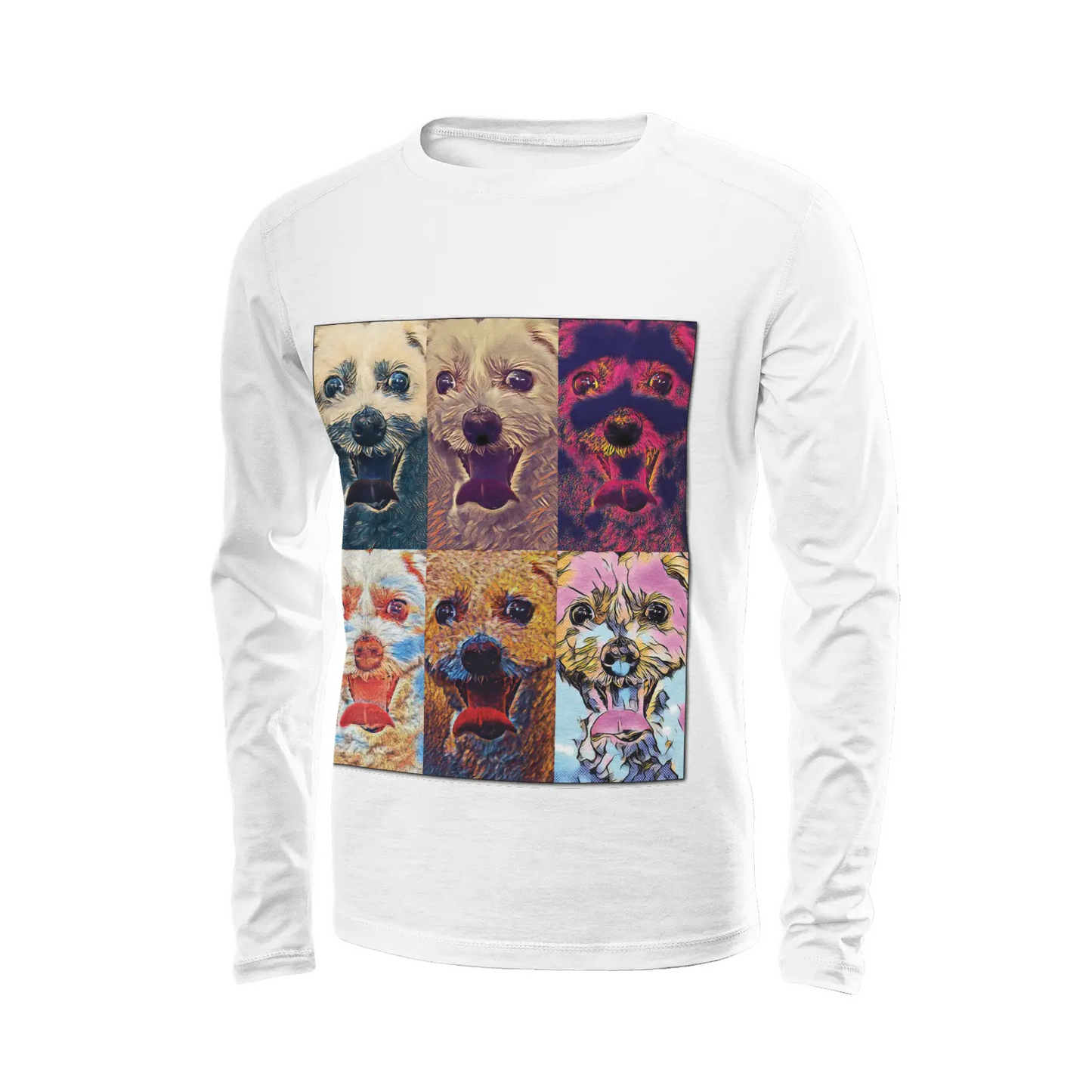 White long sleeve t-shirt - The prophecy Printy6
