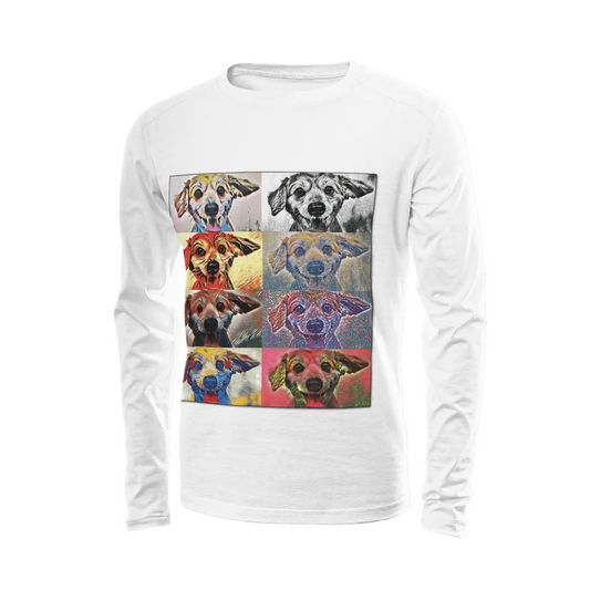 White long sleeve t-shirt - The prophecy Printy6