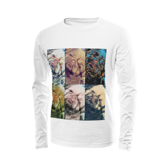 White long sleeve t-shirt - The prophecy Printy6