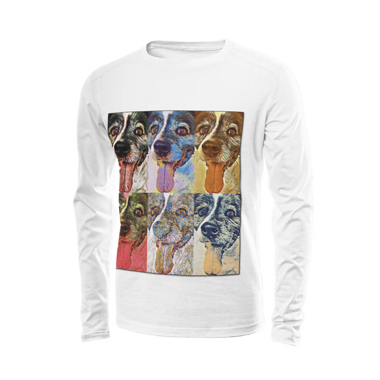 White long sleeve t-shirt - The prophecy Printy6