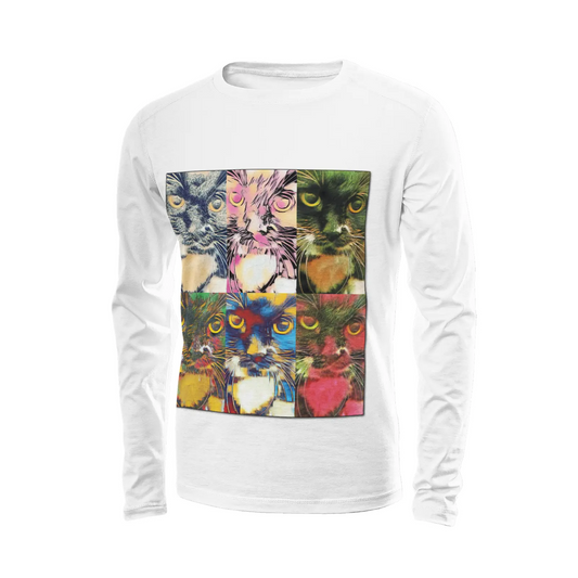 White long sleeve t-shirt - The prophecy Printy6