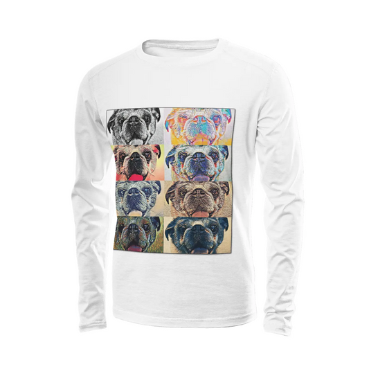 White long sleeve t-shirt - The prophecy Printy6